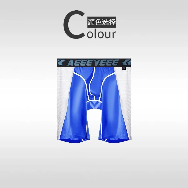 Men's Boxer Shorts for Fitness Training Cycling Underwear