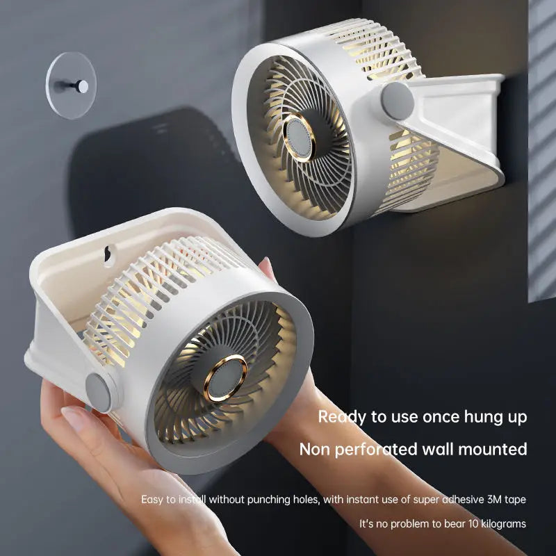 Portable Cordless Electric Fan for Air Circulation