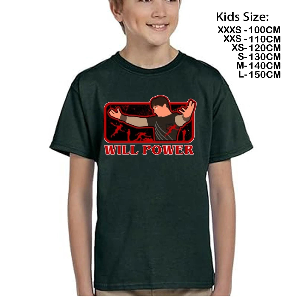Hawkins Demogorgon Cotton T-Shirt for Boys