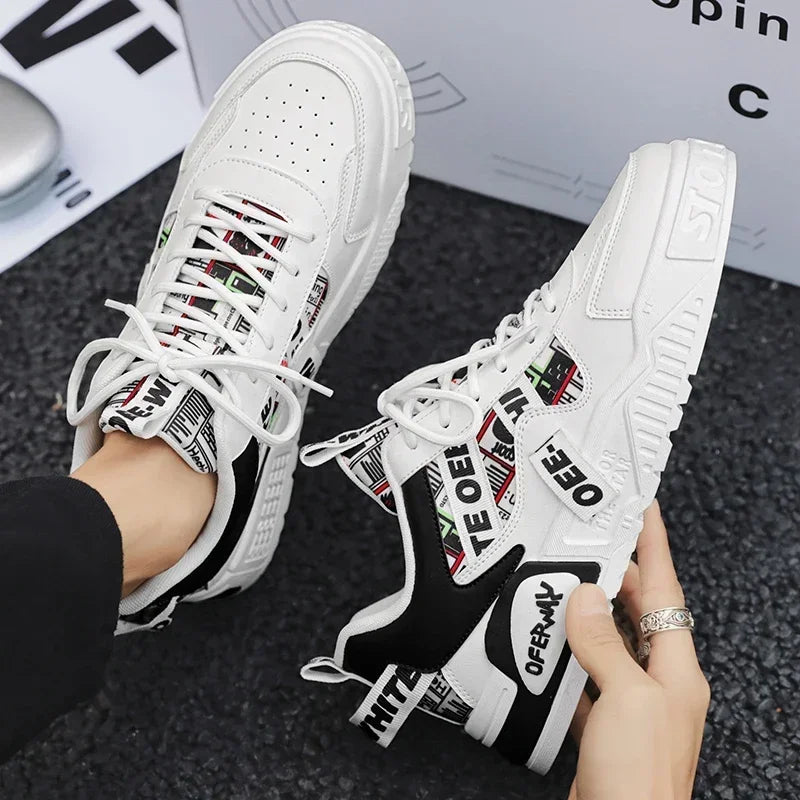 Men's Leather Sports Shoes for Summer Activities