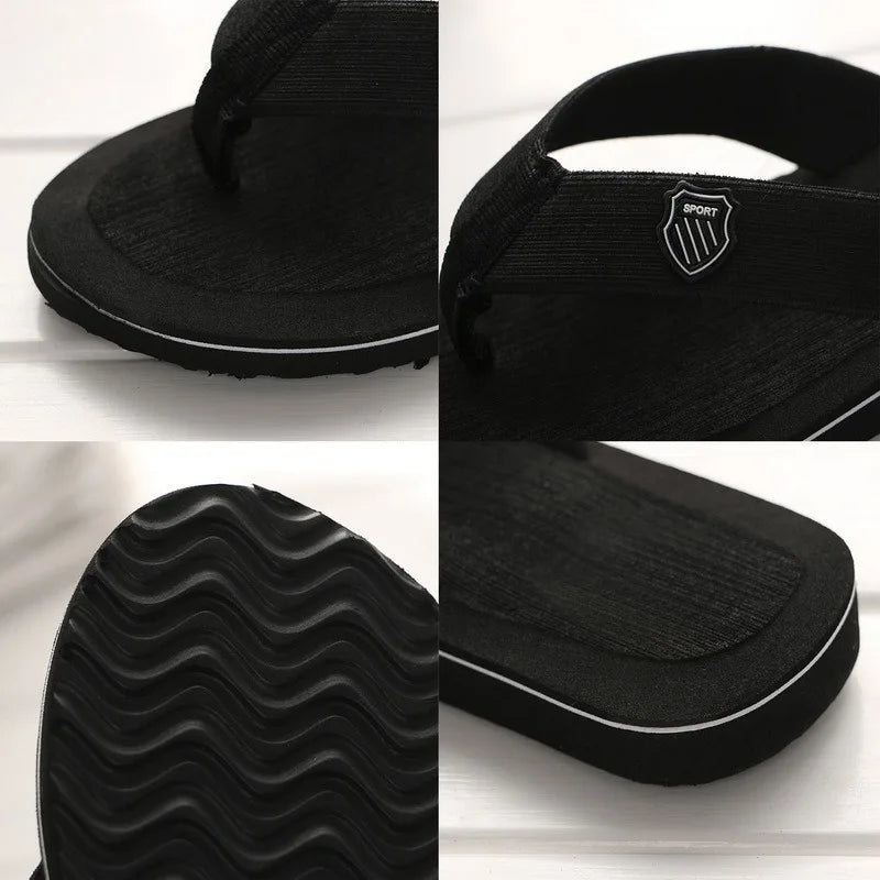 Men's Summer Beach Flip Flops Casual EVA Slippers