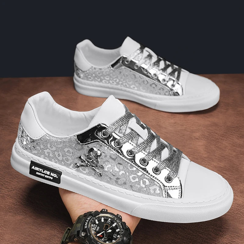 Men's Casual Skateboard Shoes Lightweight Breathable Sneakers