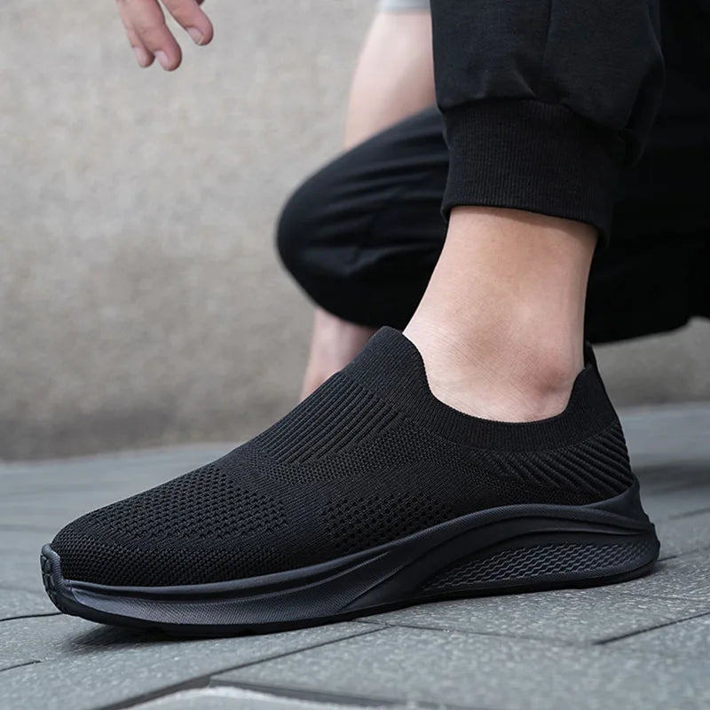 Lightweight Mesh Loafers for Men Casual Walking Shoes