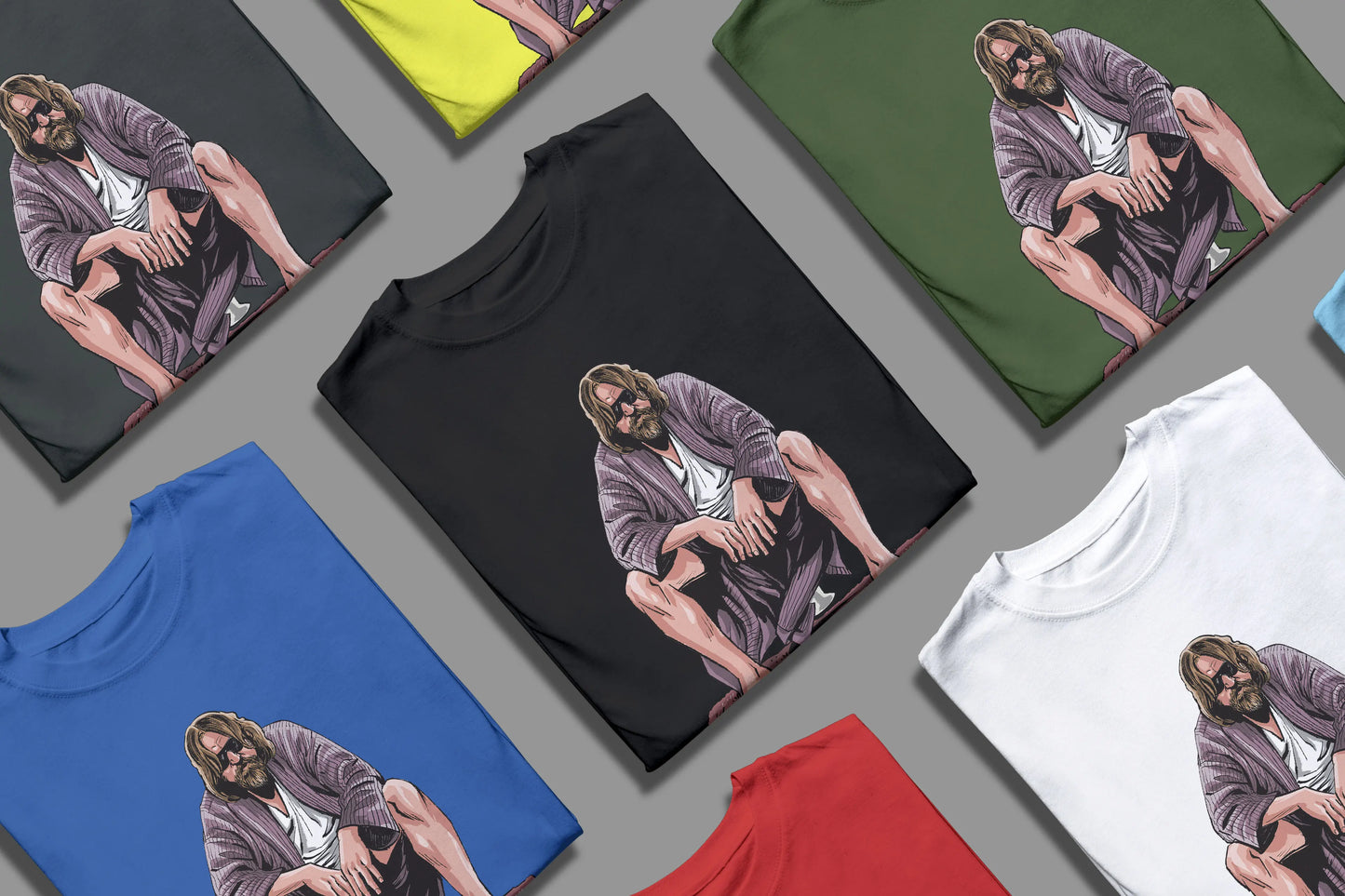 Mens Cotton The Dude Is Too Old Graphic High Quality T Shirt Street Casual Style Tee for Men and Women