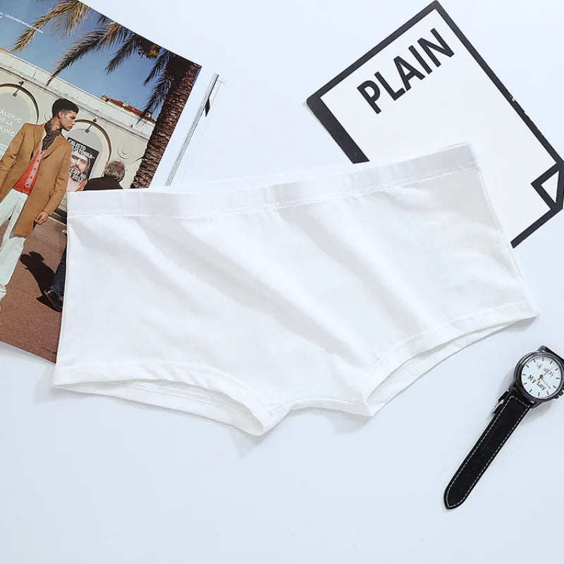 Men's Low Rise Breathable Boxer Shorts for Summer Sports