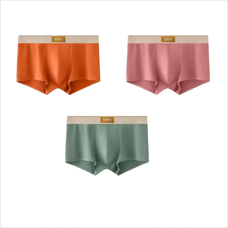 Men's Cotton Boxer Shorts 4 Pack Large Size L-7XL