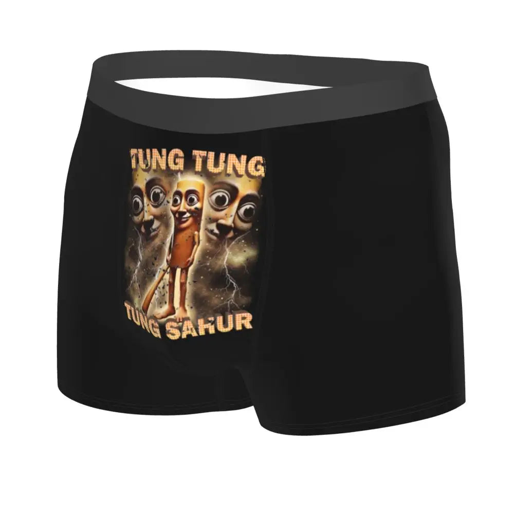 Men's Boxer Shorts Brr Brr Patapim Funny Italian Brainrot