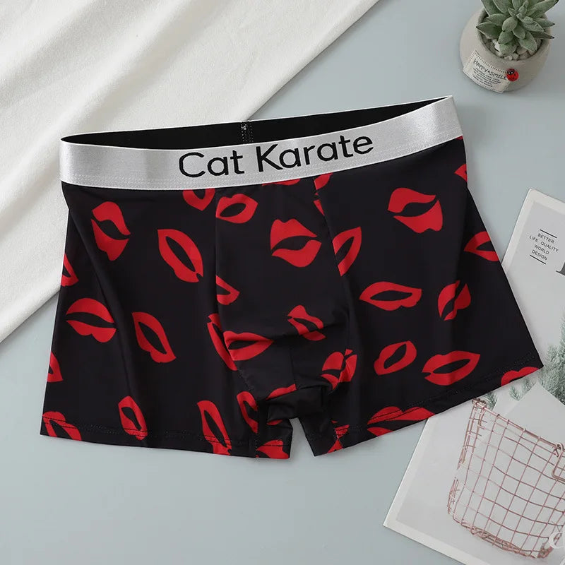 Men's Polyester Boxer Shorts Underwear