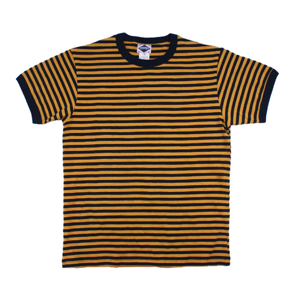 Ok8105 Men Slim Fit Color Matching T-Shirt