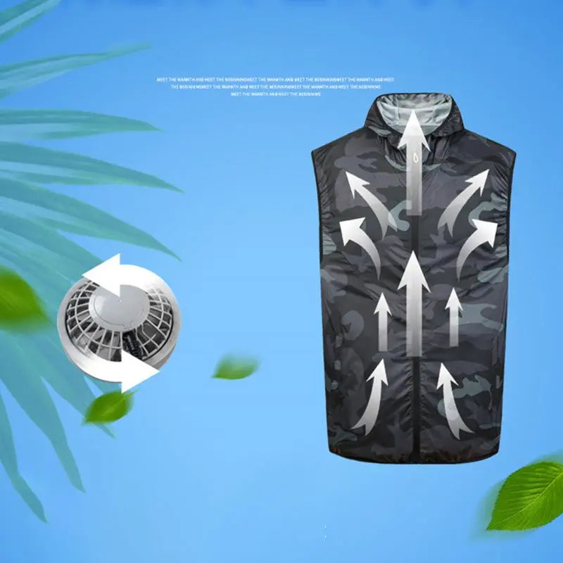 Summer Cooling Vest Fan for Men and Women