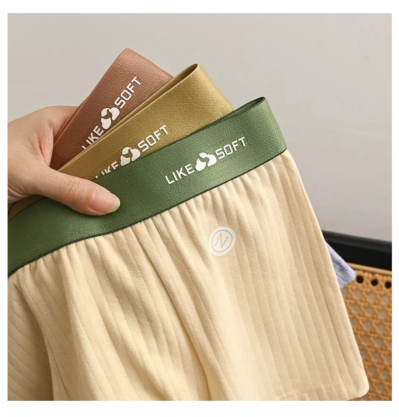 Men's Striped Boxer Shorts Underwear 5 Pcs Set