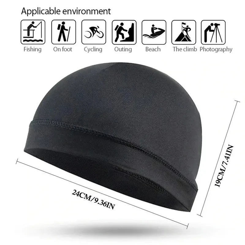 Unisex Quick Dry Cooling Cap for Cycling and Running