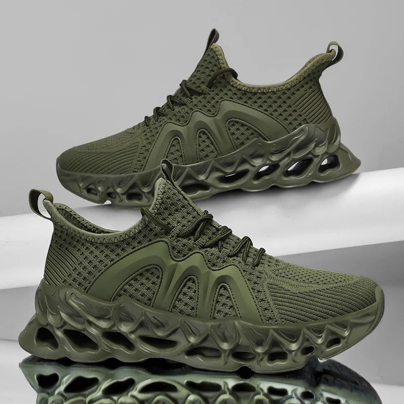 Men's Casual Sneakers Breathable Mesh Running Shoes