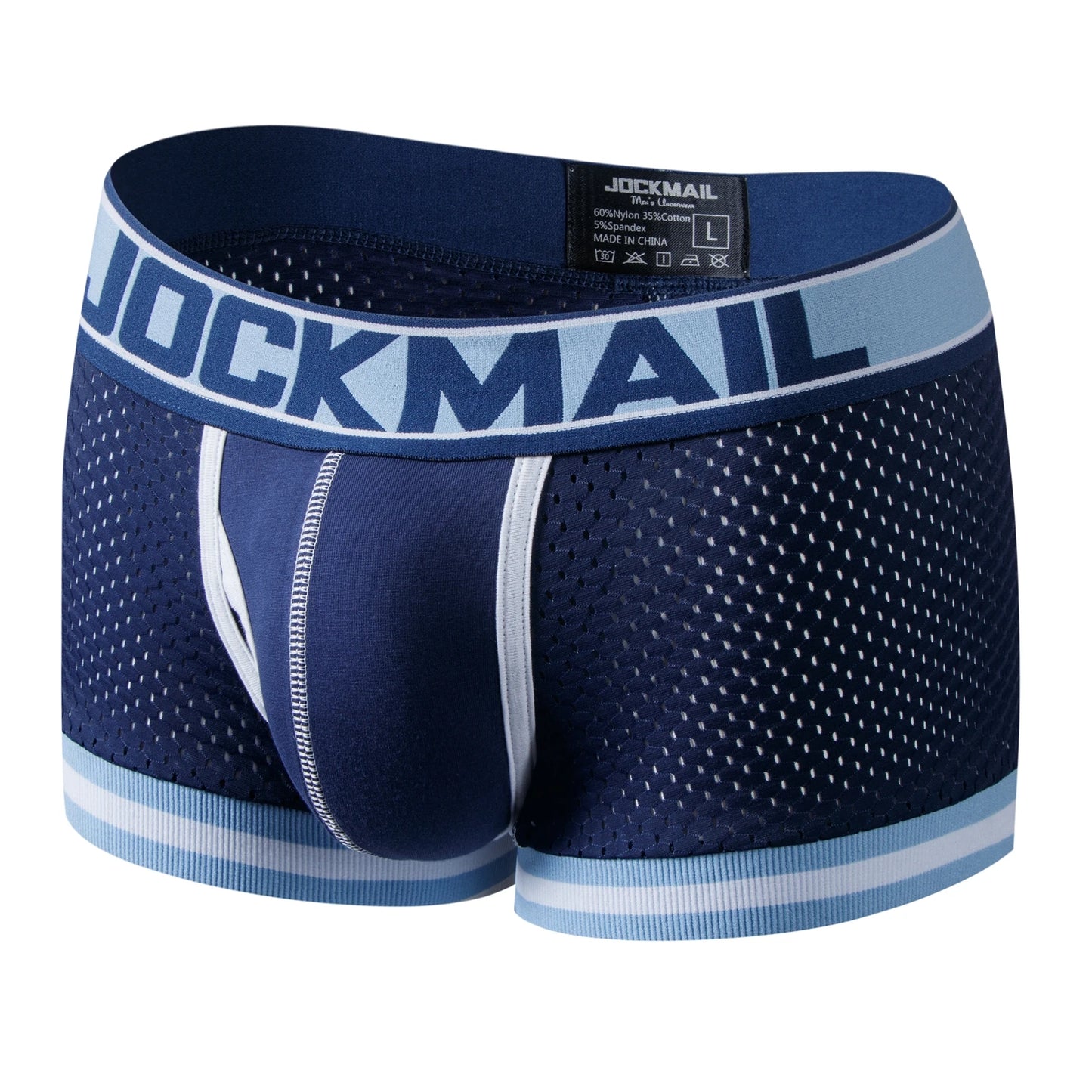 Men's Breathable Mesh Boxer Shorts for Sports Fitness