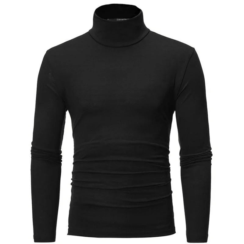Men's Winter Thermal Shirt High Neck Slim Fit