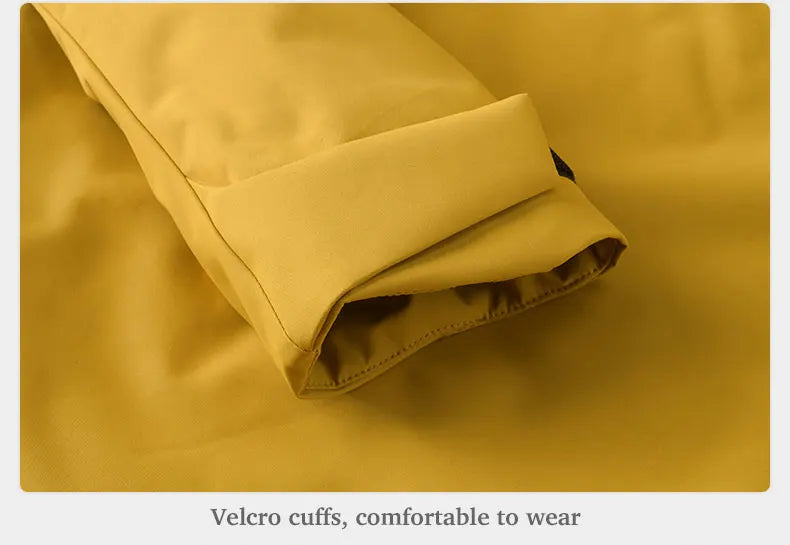 Unisex Waterproof  Windproof Thermal Windbreaker Men Women Hiking Climbing Jacket