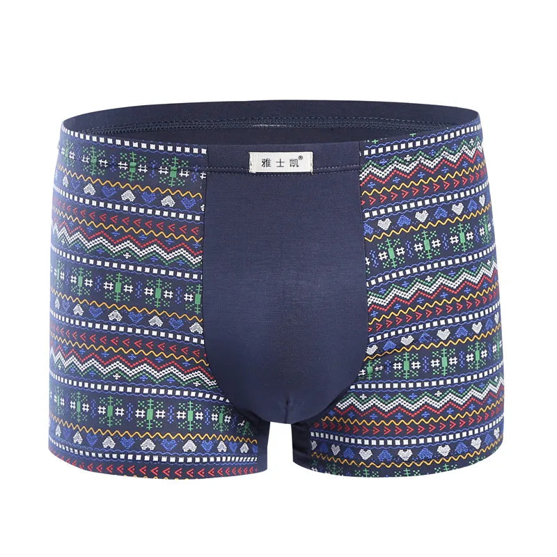 Bamboo Fiber Boxer Shorts for Men L-5XL