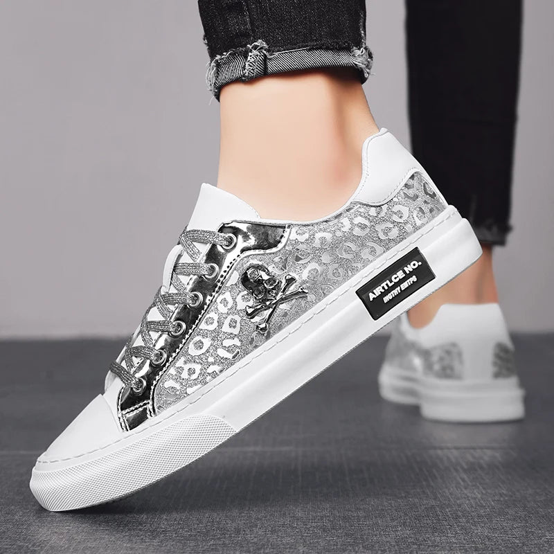 Men's Casual Skateboard Shoes Lightweight Breathable Sneakers