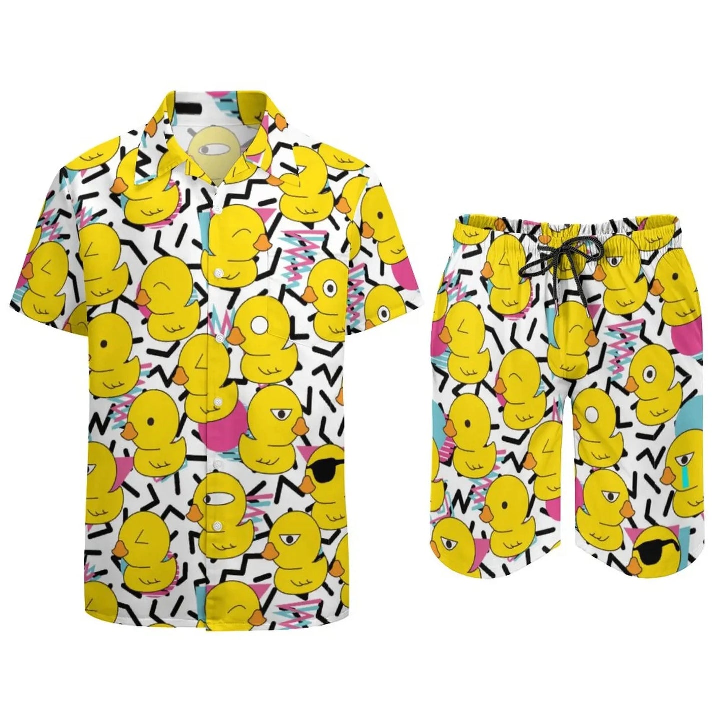 Psychedelic Magic Mushroom Men 2Pcs Casual Set