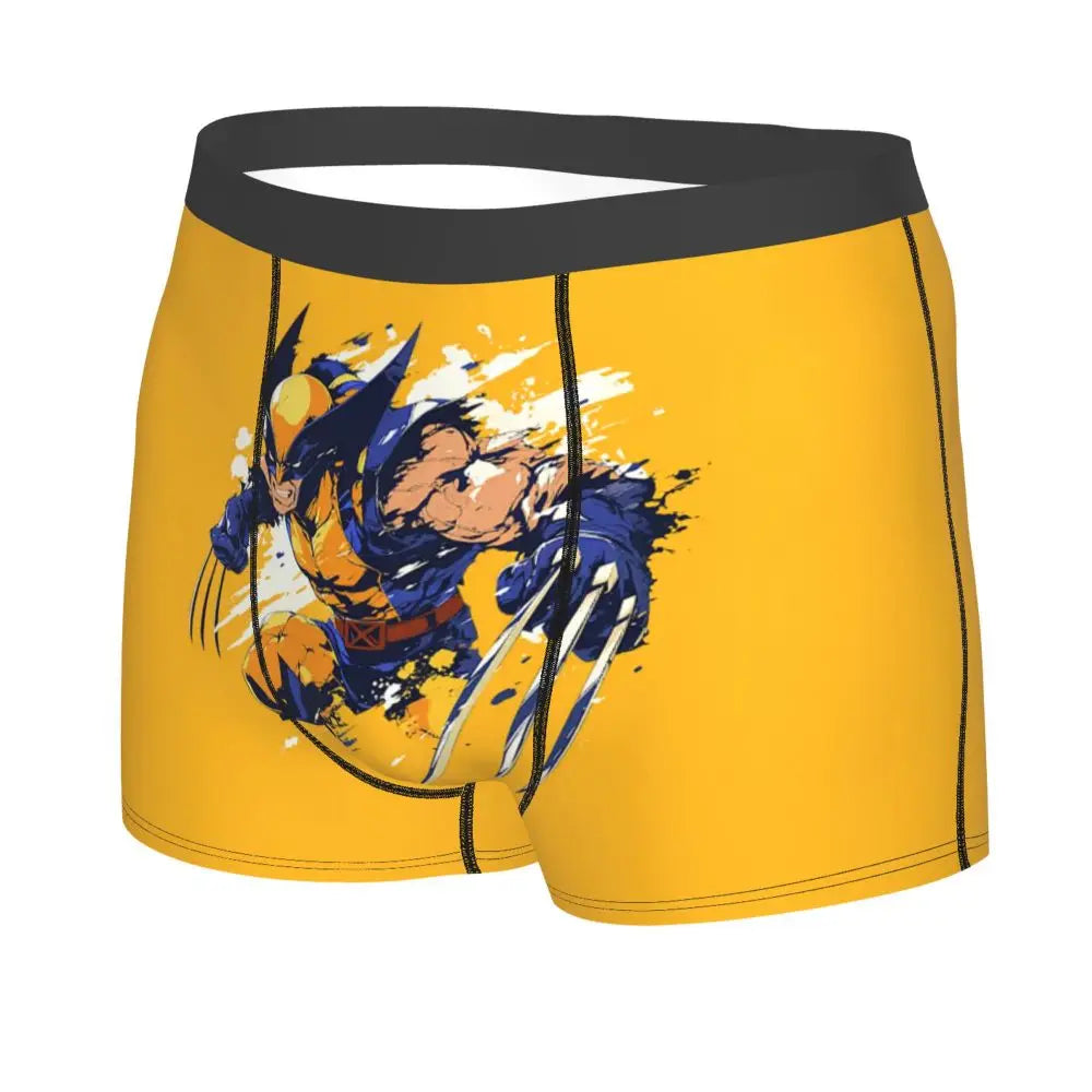 Deadpool Boxer Shorts for Men - Lycra Polyester Blend