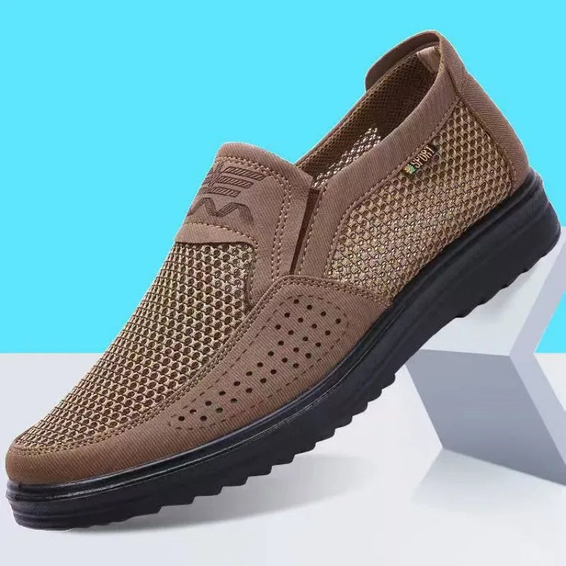 Men's Breathable Casual Walking Shoes in Air Mesh