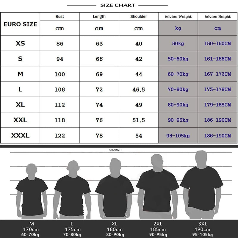 Casual Cotton Bamboo Fiber T-Shirt for Men