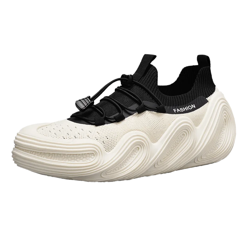 Men's Summer Mesh Casual Shoes with Thick Sole