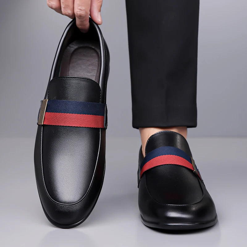 Mens Patent Leather Loafers for Business and Weddings