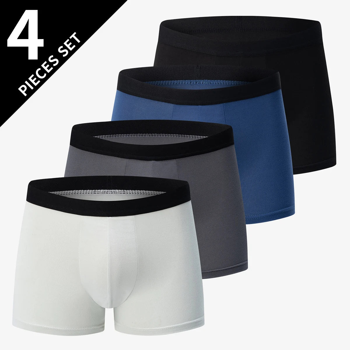 Men's Fashion Printed Boxers Breathable Underwear 6XL