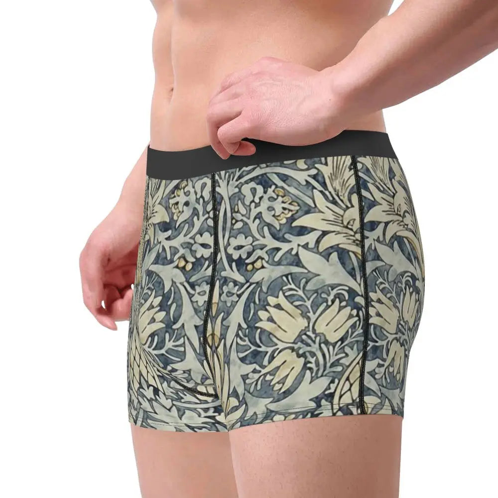 Breathable Cotton Polyester Boxer Shorts for Men