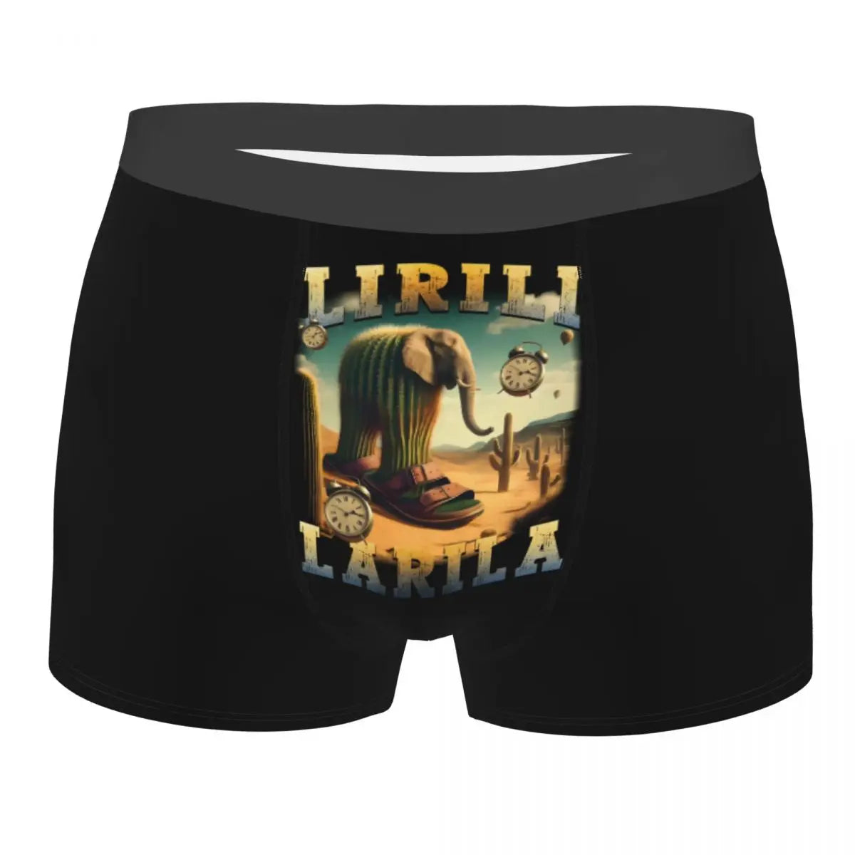 Men's Boxer Shorts Brr Brr Patapim Funny Italian Brainrot