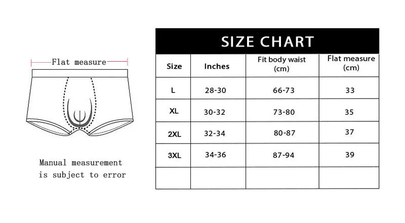 Men's Cotton 3D Print Boxer Shorts