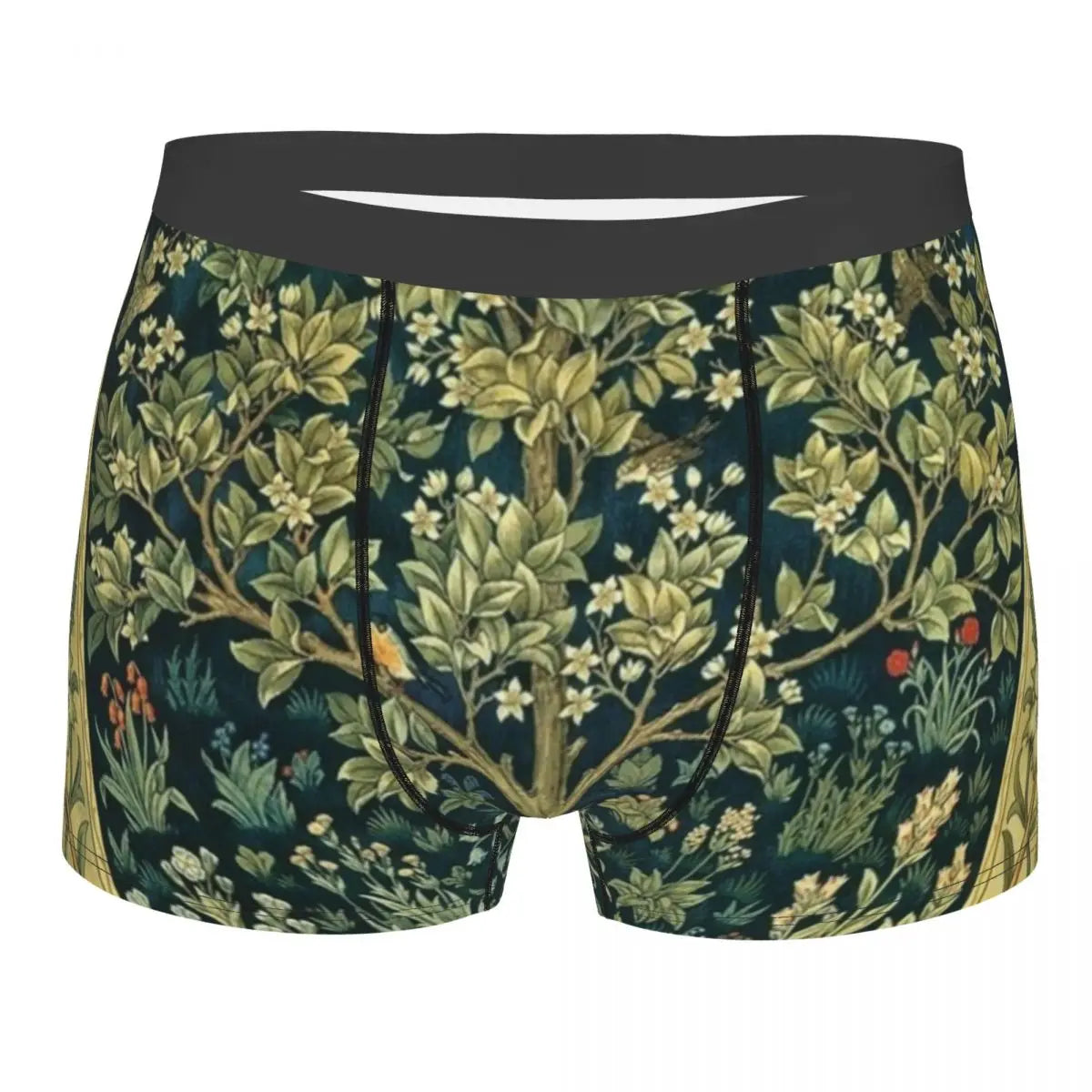 Breathable Cotton Polyester Boxer Shorts for Men