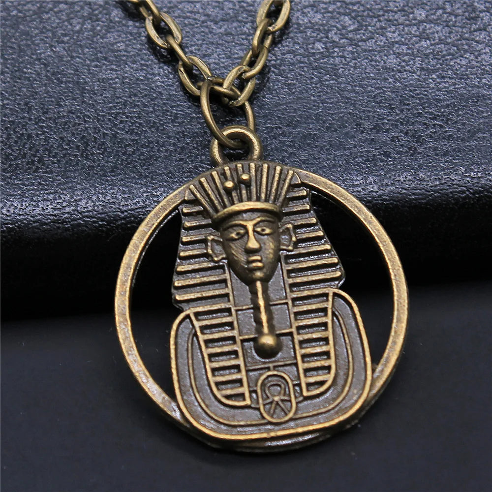 Egyptian Jewelry Gift Egyptian God Pharaoh The Eye Of Horus Ankh Cross Pendant Necklace African Gift
