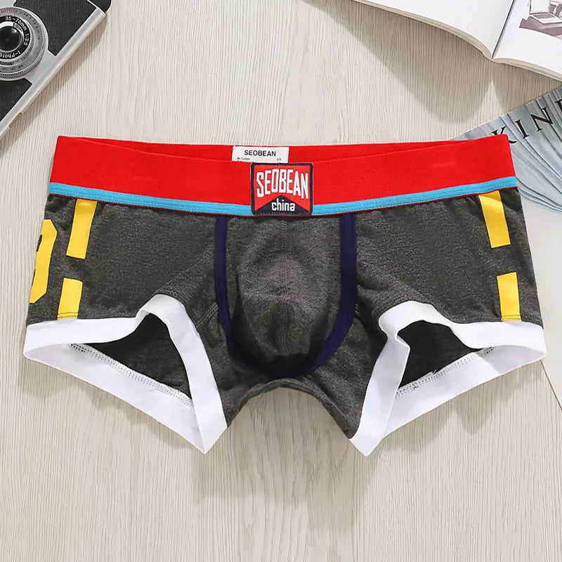 Men's Cotton Boxer Shorts Underwear