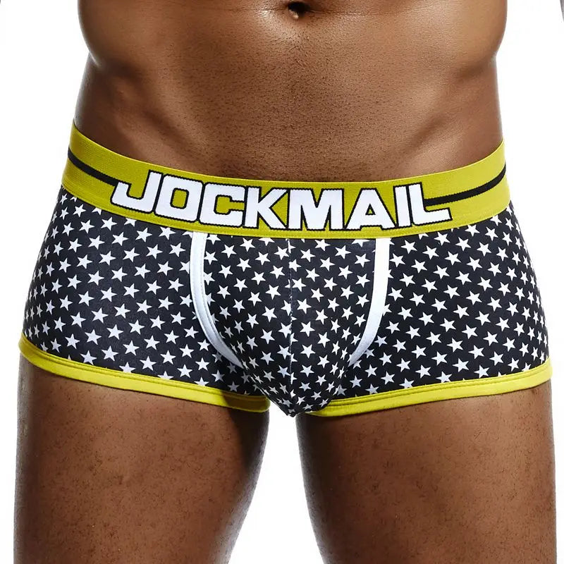 JOCKMAIL Men's Cotton Boxer Shorts Breathable