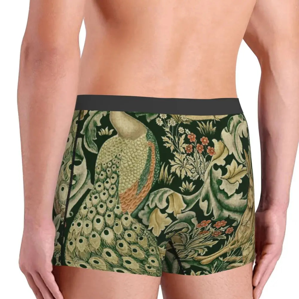 Breathable Cotton Polyester Boxer Shorts for Men