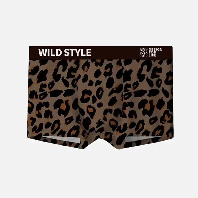 Men's Boxer Shorts Leopard Print Underwear