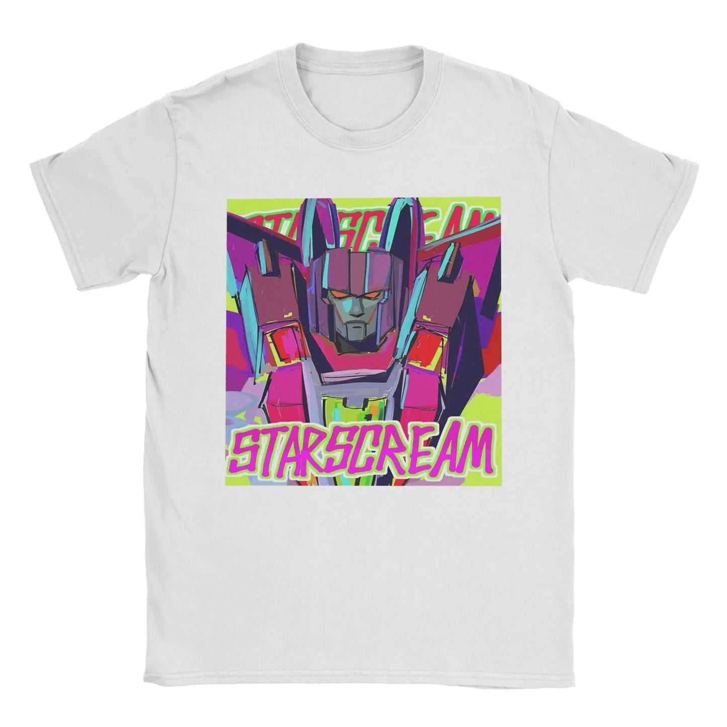 StarScream Men's Women's T Shirt Pure Cotton Graphic Printed Tee Shirt