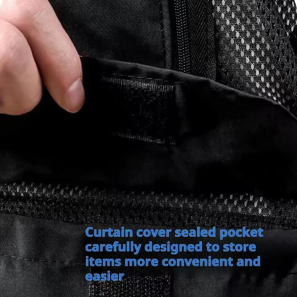 Ice Cooling Vest 60x49cm Breathable Mesh Utility Jacket