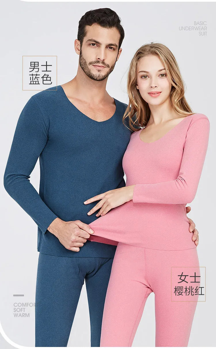 Thermal Underwear for Women + Men - 2 Pack Sets Ultra Soft Long Pajama