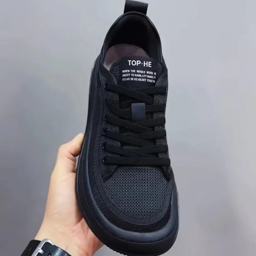 Men's Casual Lace-Up Mesh Sports Shoes