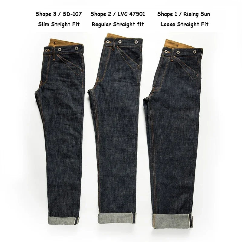 Red Tornado Men's Blacksmith Jeans Slim Denim Back-Buckle Pants