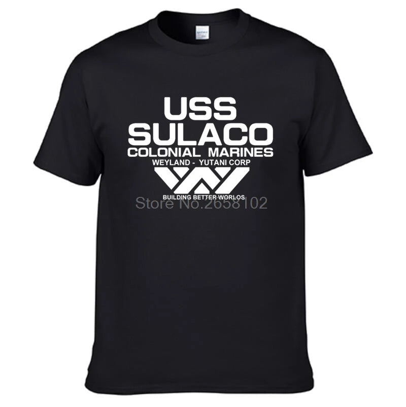 USCSS Nostromo Cotton T-Shirt for Men