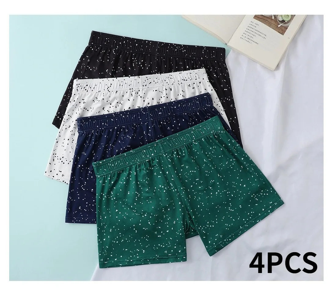 Men's Boxer Shorts Made of Polyester and Elastane