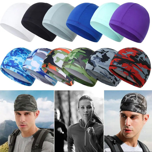 Breathable Polyester Cycling Cap in 17 Colors