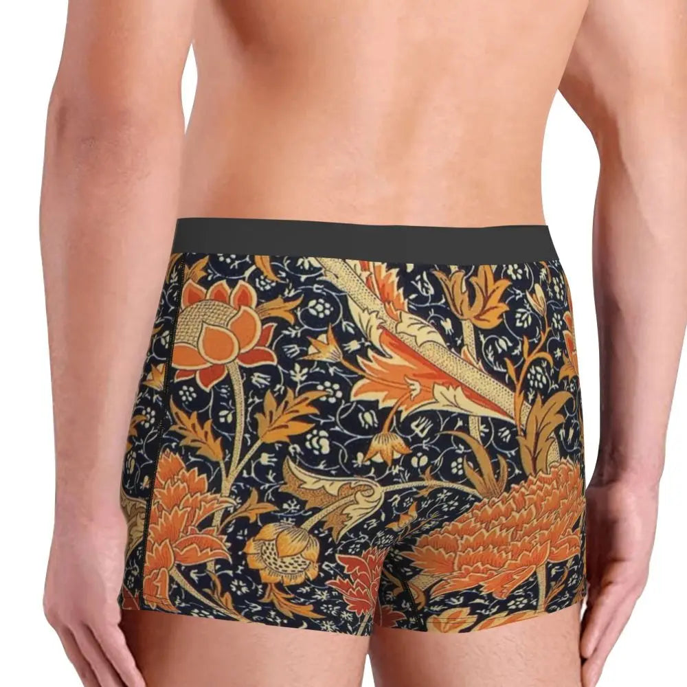 Breathable Cotton Polyester Boxer Shorts for Men