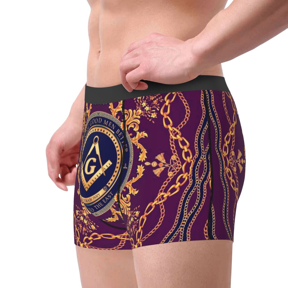 Breathable Gaianata Gemogoro Ghidra Masonic Freemason Briefs