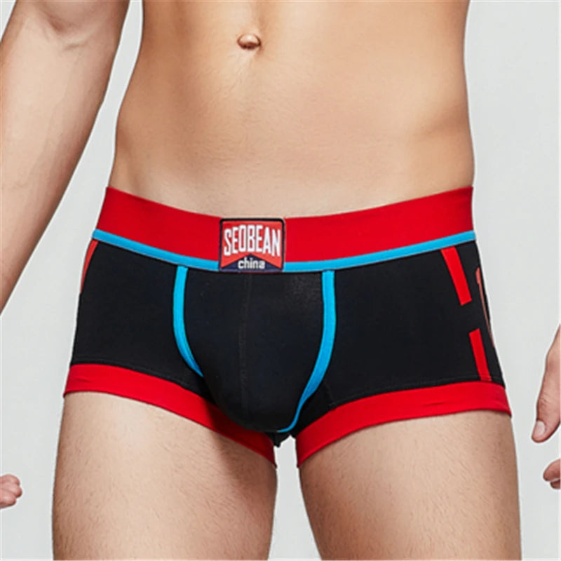 Men's Cotton Boxer Shorts Underwear