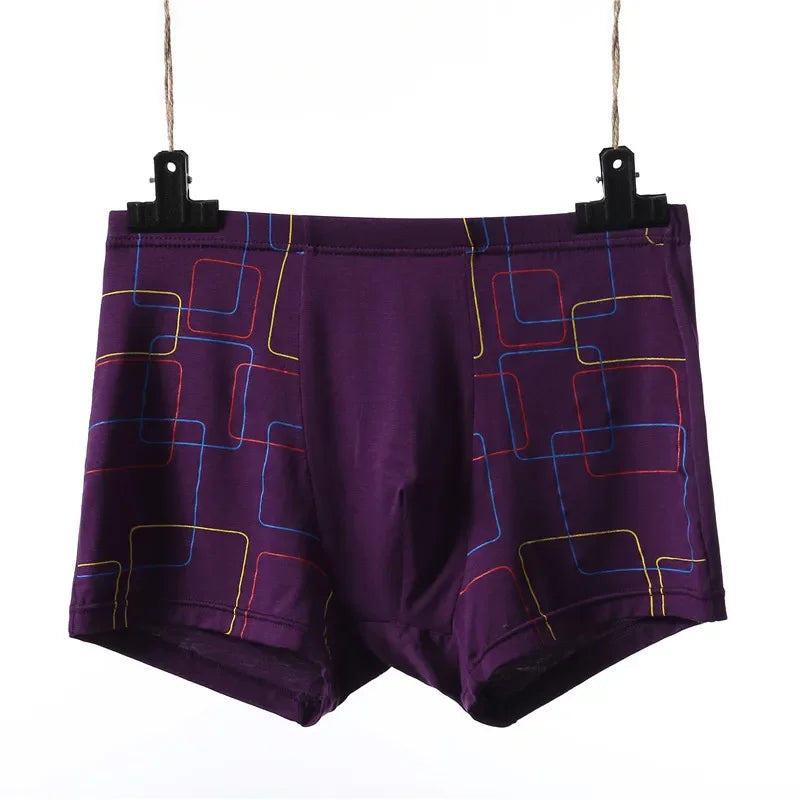 Men's Modal Boxer Shorts Breathable Underwear 2XL-7XL